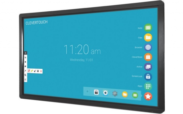 Clevertouch Multitouchdisplay mit Android