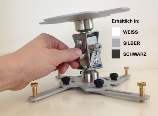 MS PDH-45 Präzisions Deckenhalterung silber