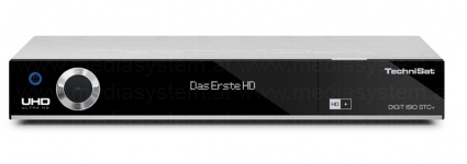 DIGIT ISIO STC+ HDTV Sat-Receiver mit HD+ Karte (silber)