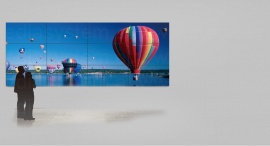 Panasonic TH-55LFV5W  LCD steglos Display / Bild 2 von 2